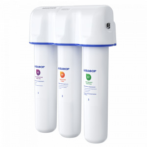 Проточная система Аквафор Кристалл А для жесткой воды (без крана)