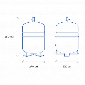 Аквафор Osmo Pro 100 + Фильтр-бутылка 350 мл