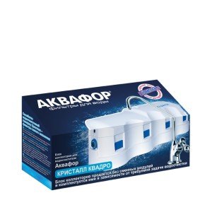 Проточная система Коллектор Аквафор Кристалл Квадро