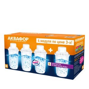 Сменный модуль В6 (В100-6) (комплект из 4-х штук) для кувшинов